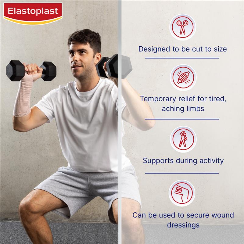Elastoplast Elastic Tubular Support Bandage Size D Medium 25-43cm