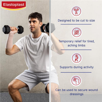 Elastoplast Elastic Tubular Support Bandage Size D Medium 25-43cm