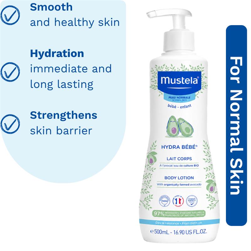 Mustela Hydra Bebe Body Lotion 500ml