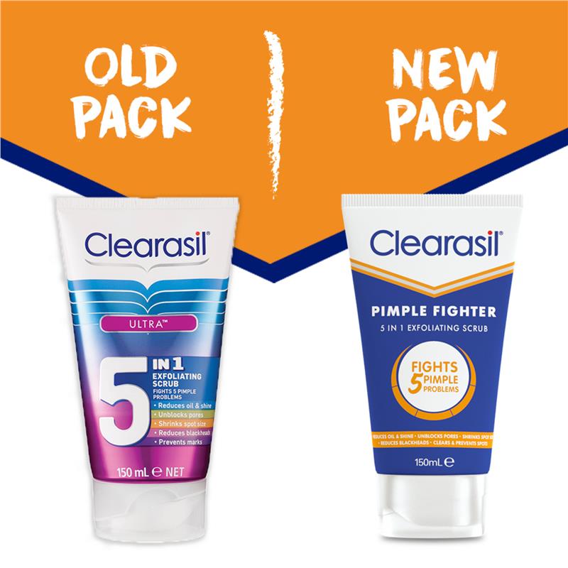 Clearasil Pimple Fighter 5 in 1 Face Wash 150 ml