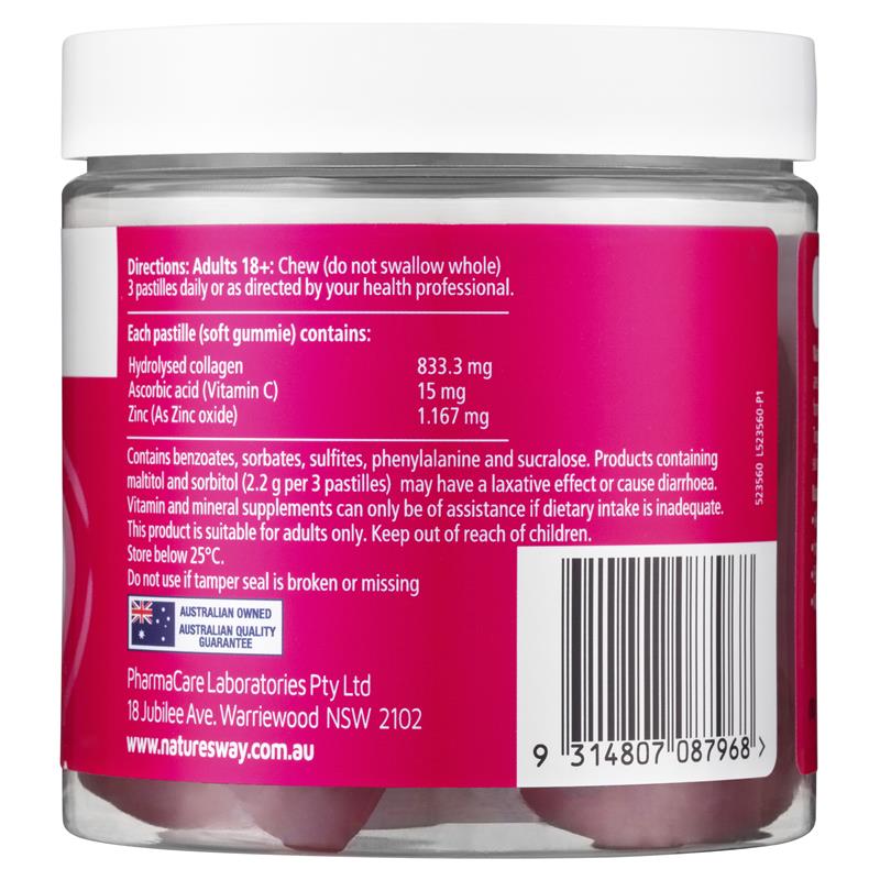 Nature's Way Beauty Collagen Peptides + Vit C 45 Gummies
