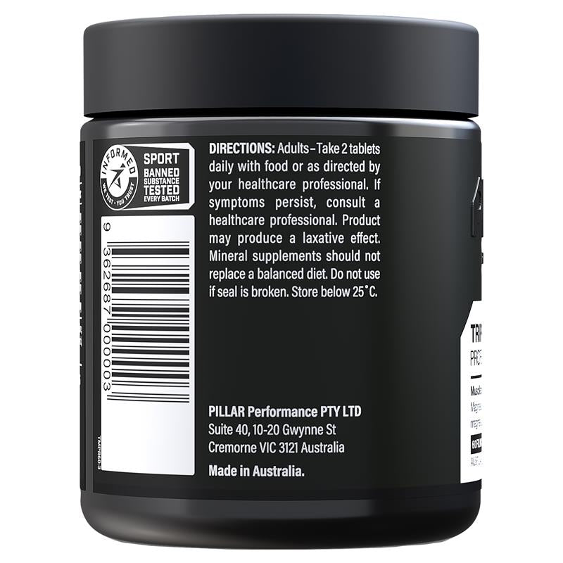 PILLAR Performance Triple Magnesium 60 Tablets