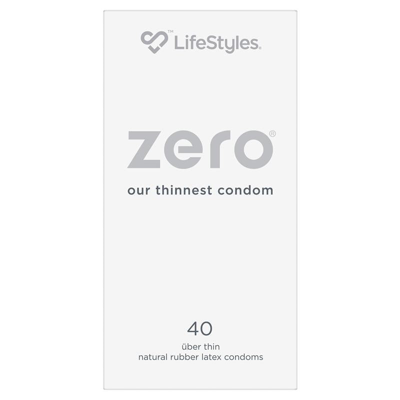 LifeStyles® Zero® Condoms 40 Pack - GimmeNow