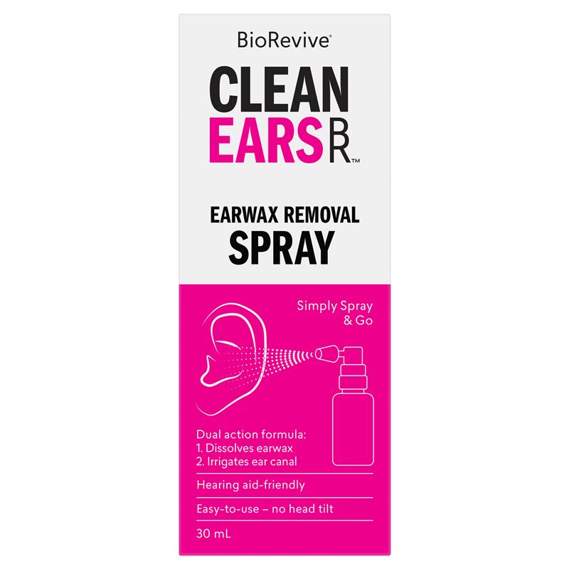 BioRevive Clean Ears Spray 30ml