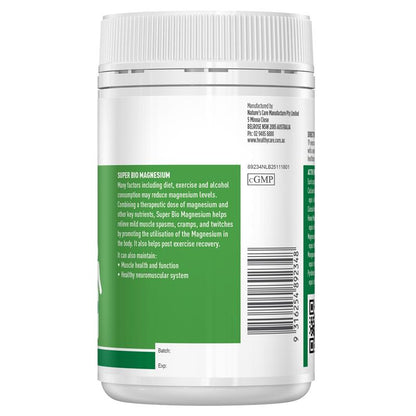 Healthy Care Super Bio Magnesium 100 Capsules