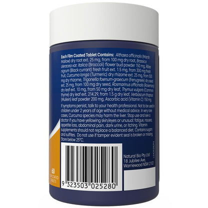 Bioglan Lung Clear 60 Tablets