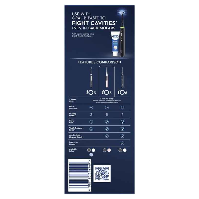 Oral B Power Toothbrush iO 5 Series Black