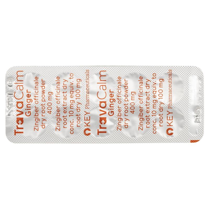 Travacalm Ginger 10 Tablets