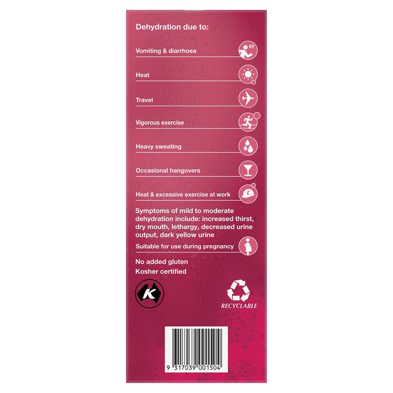 Hydralyte Electrolyte Ice Blocks Strawberry Kiwi 16