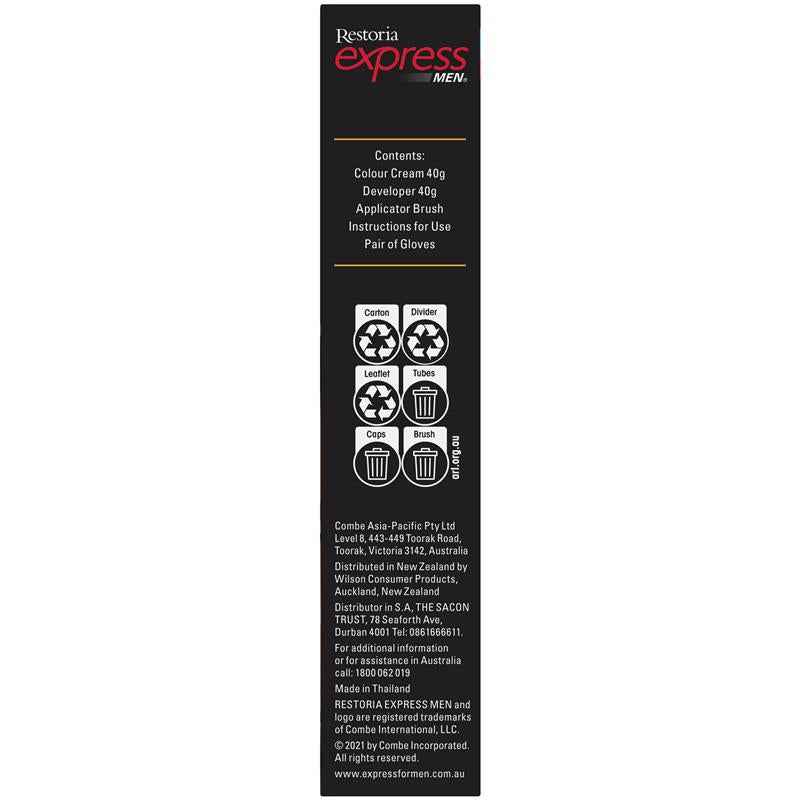 Restoria Express for Men Black