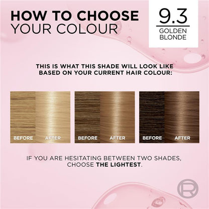 L'Oreal Excellence Creme 9.3 Light Golden Blonde Hair Colour