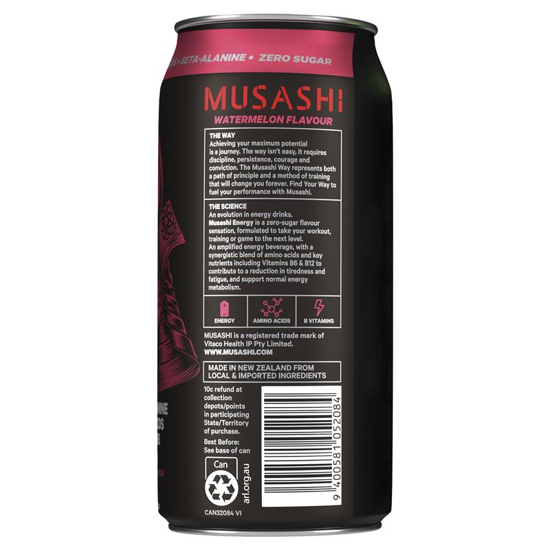Musashi Energy Watermelon 500ml