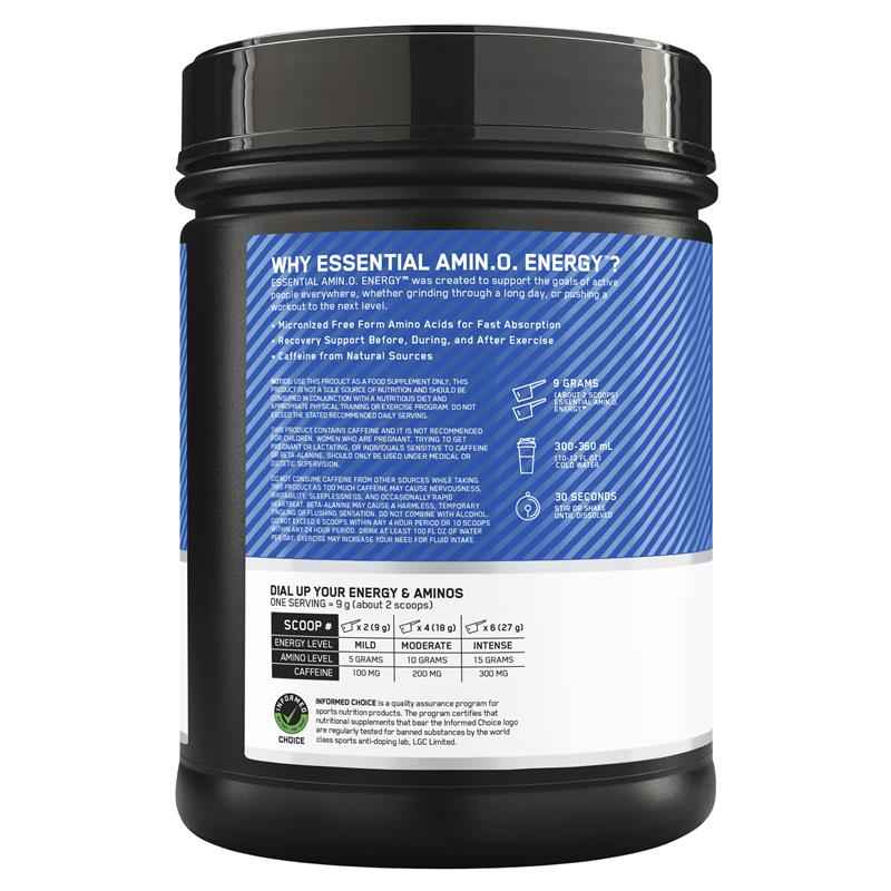 Optimum Nutrition Amino Energy Blue Raspberry 65 Serve 585g