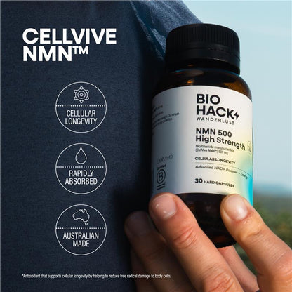 BioHack Wanderlust NMN + Longevity 30 Capsules