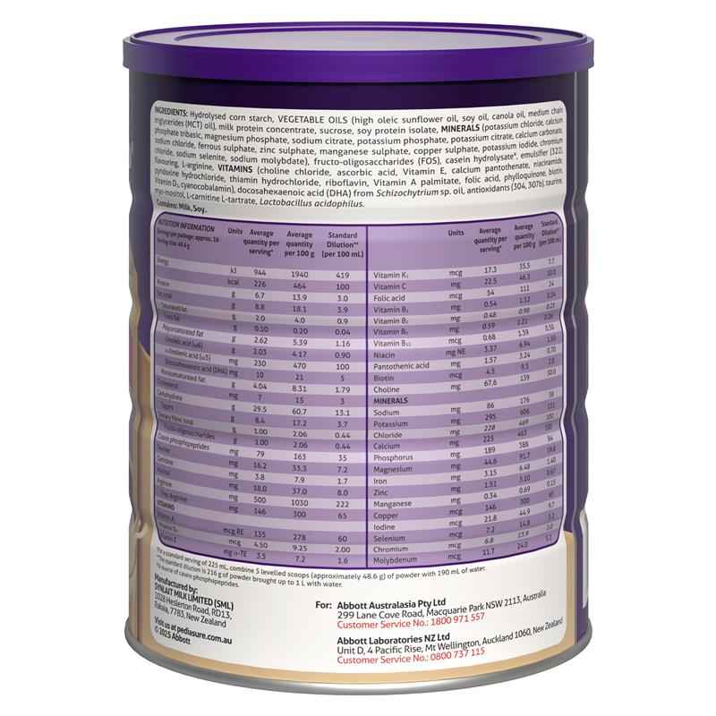 Pediasure Vanilla 800g