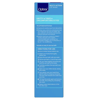 Optrex Multi Action Eye Wash 100ml