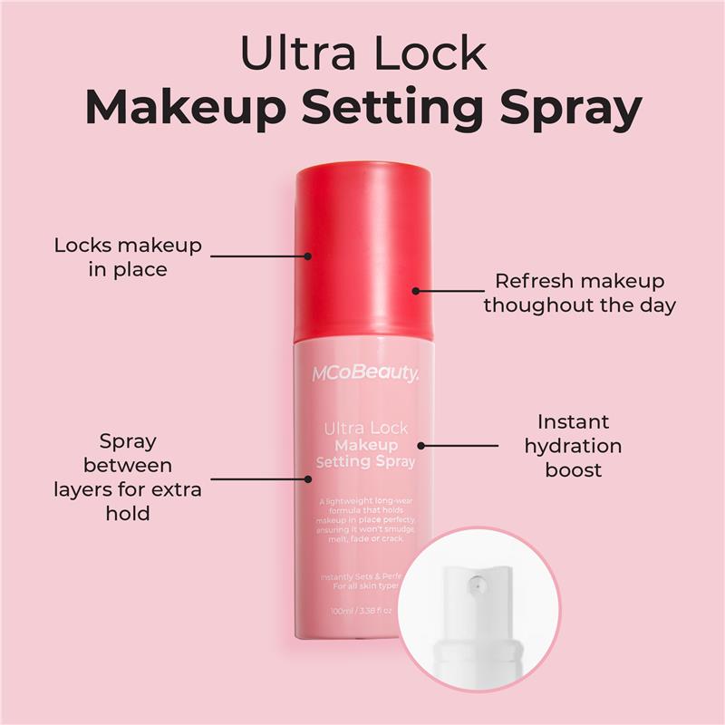 MCoBeauty Ultra Lock Makeup Setting Spray