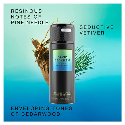 David Beckham True Instinct Body Spray 150ml