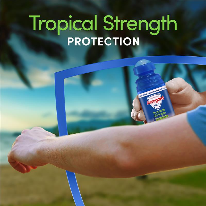 Aerogard Roll On Tropical Strength 50mL