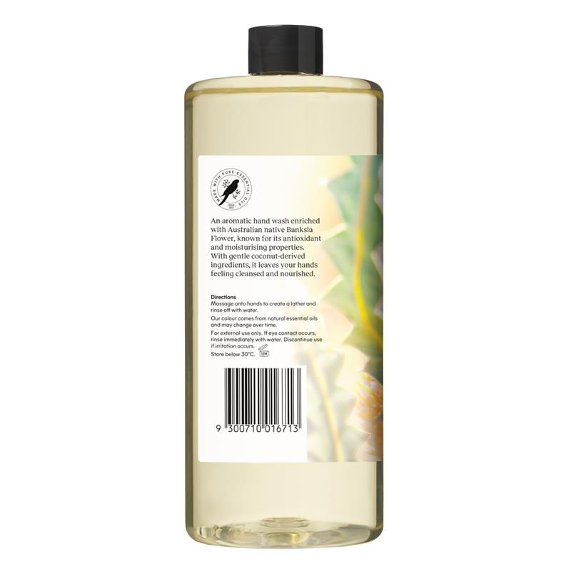 Bosistos Banksia Flower & Lavender Hand Wash Refill 1L