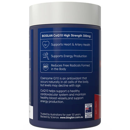 Bioglan CoQ10 300mg 60 Capsules