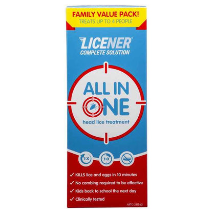 Licener Complete Solution Head Lice Treatment 200ml