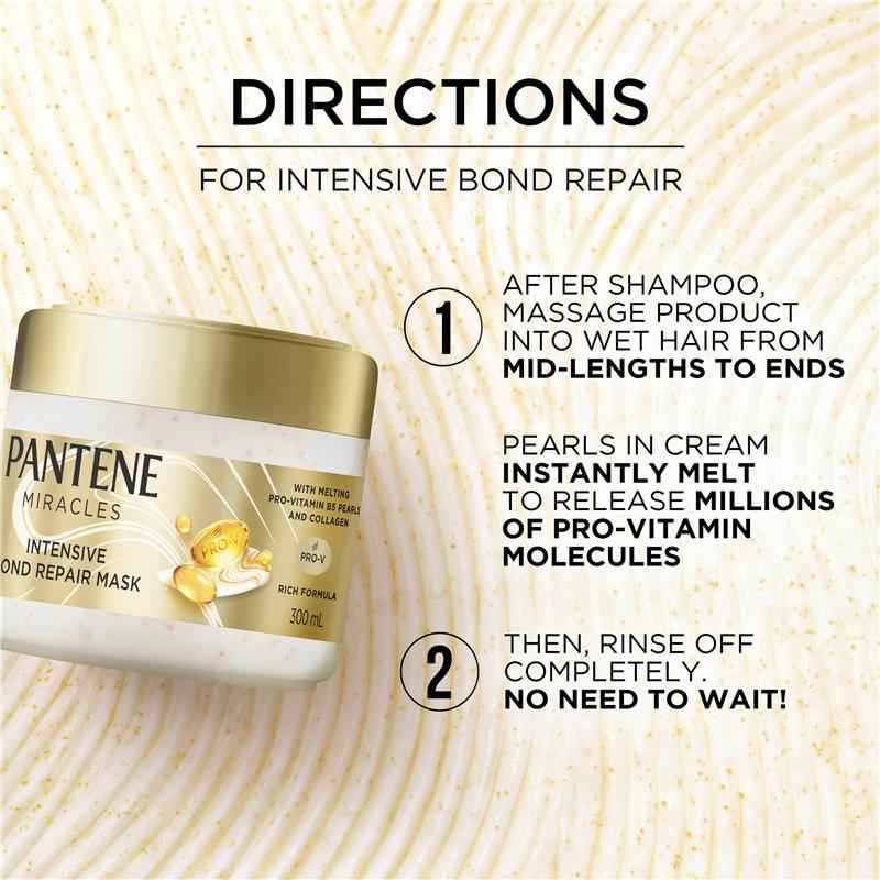 Pantene Miracles Intensive Bond Repair Mask 300ml