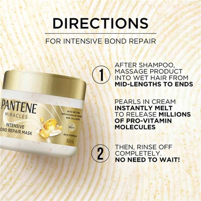 Pantene Miracles Intensive Bond Repair Mask 300ml