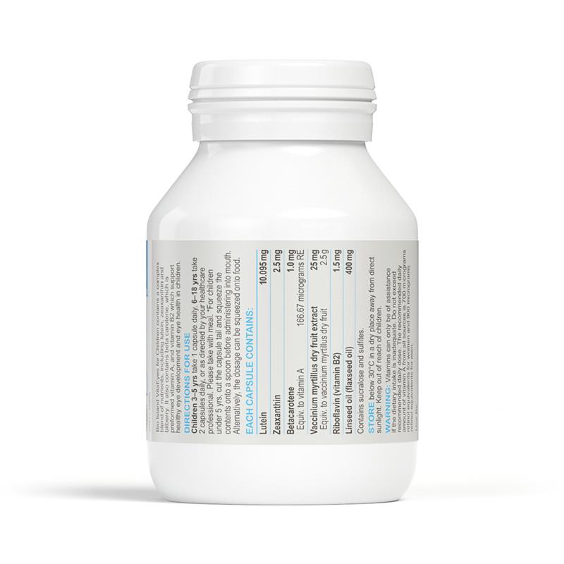Bio Island VitaEyes for Children 60 Capsules