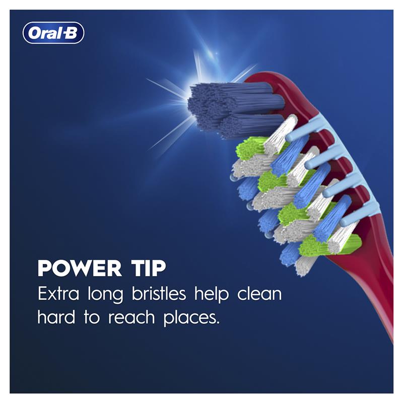 Oral B Toothbrush Cross Action 7 Benefits 5 Pack