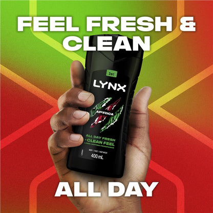Lynx Bodywash Africa 400ml