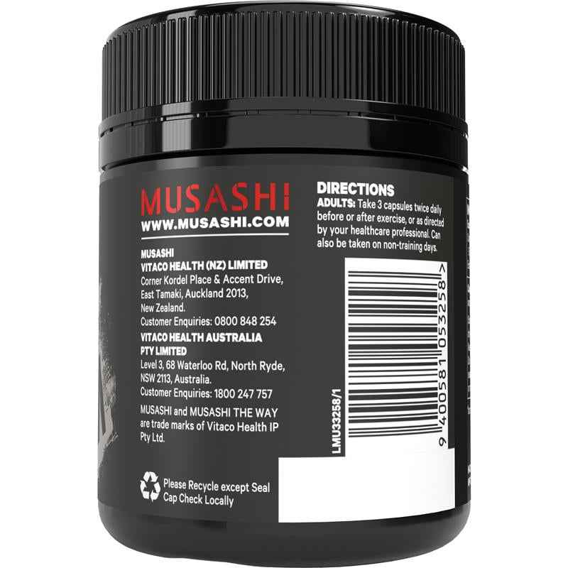 Musashi Creatine 120 Capsules