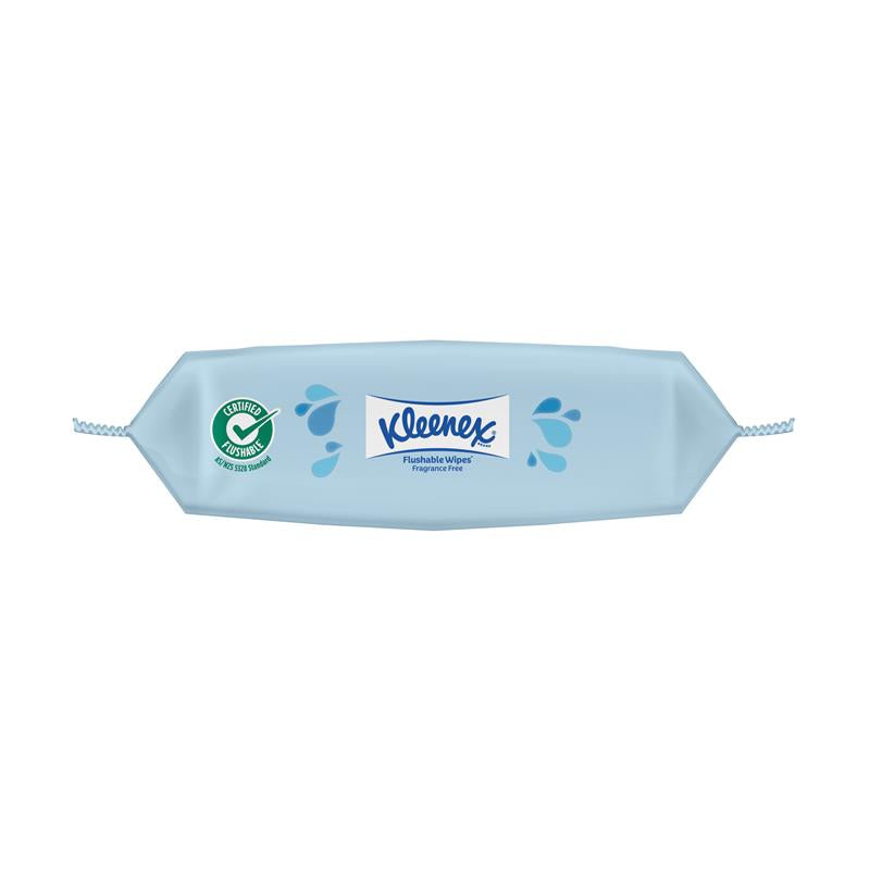 Kleenex Flushable Wipes Fragrance Free 36 Wipes