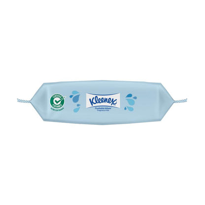 Kleenex Flushable Wipes Fragrance Free 36 Wipes