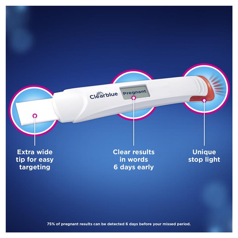 Clearblue Digital Ultra Early Pregnancy Test 2 Tests