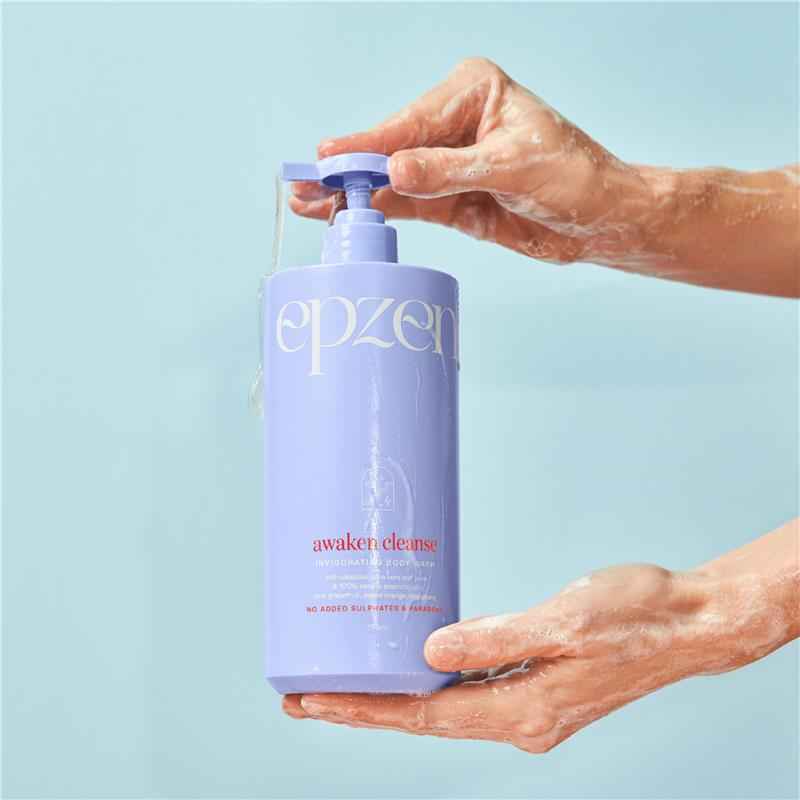Epzen Awaken Cleanse Hydrating Body Wash 750mL