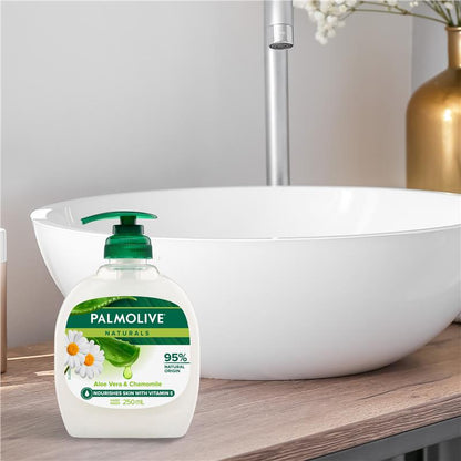 Palmolive Naturals Softwash Hand Wash Aloe Vera & Chamomile 250ml