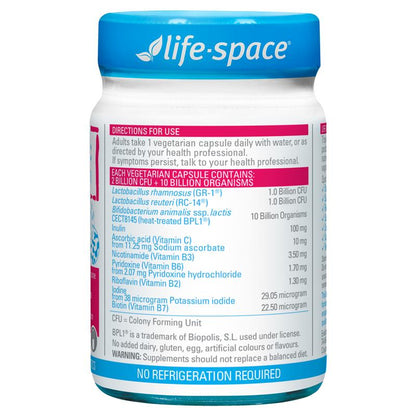 Life-Space TrioBiotic for Women 30 Capsules