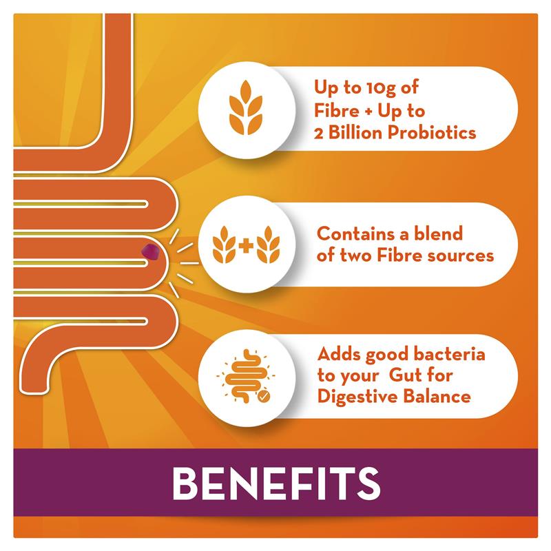 Metamucil Fibre + Probiotic Gummies 60 Pack - GimmeNow