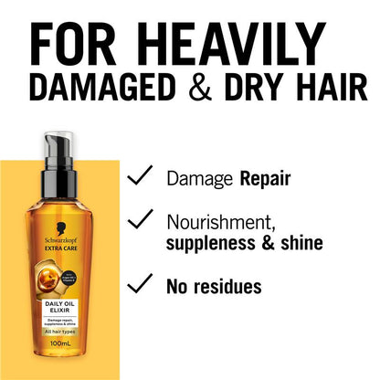 Schwarzkopf Extra Care Daily Oil Elixir 100ml