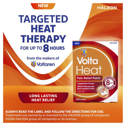 VoltaHeat Pain Relief Patch 2 Patches