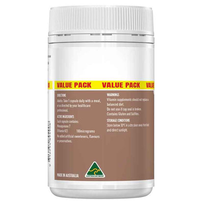 Healthy Care Vitamin K2 180mg 150 Capsules