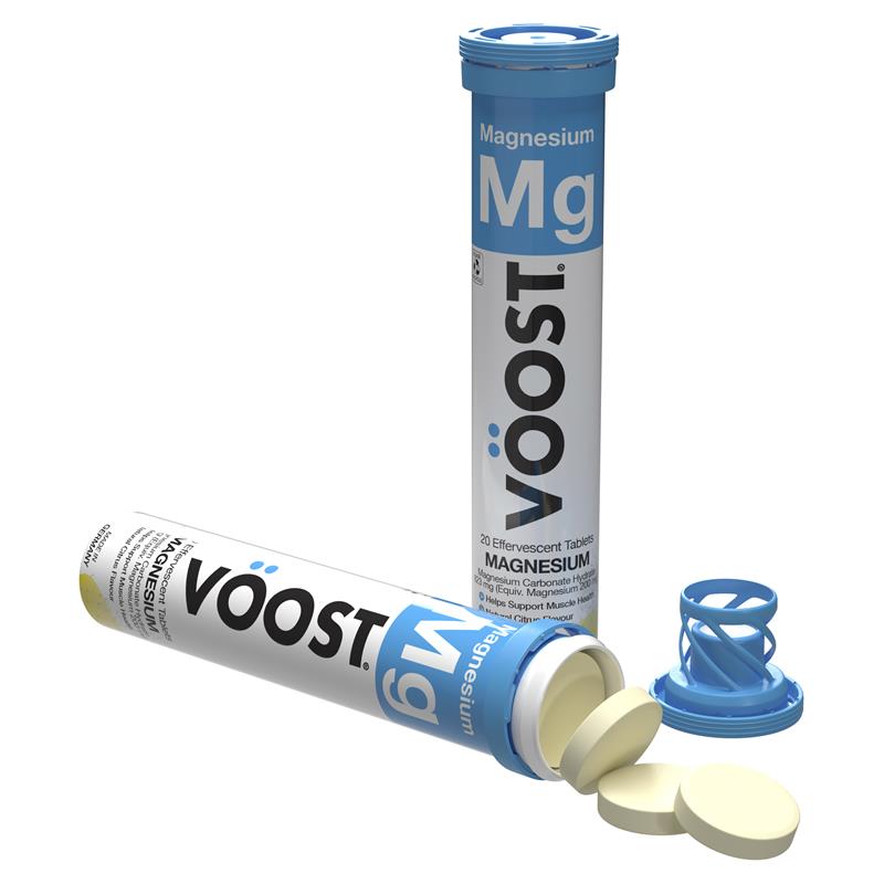 Voost Magnesium Effervescent 60 Pack Exclusive Size