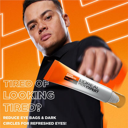 L'Oreal Men Expert Hydra Energetic Cool Eye Roll On 10mL - GimmeNow