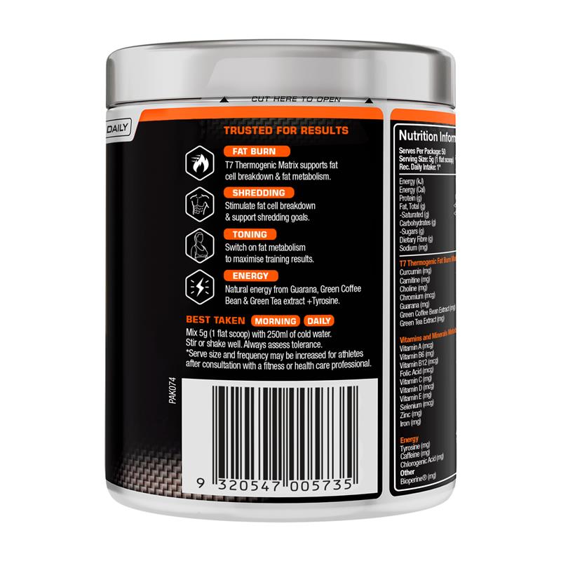 Vital Strength Ripped Thermo Stack Raspberry 250g