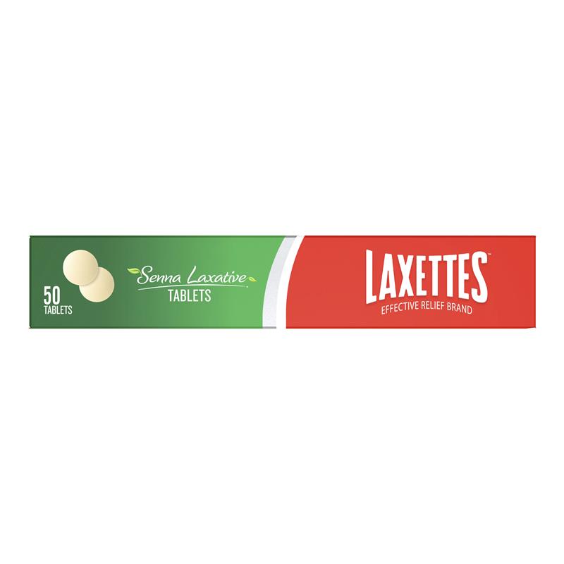 Laxettes with Senna 12mg 50 Tablets