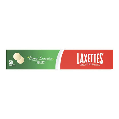 Laxettes with Senna 12mg 50 Tablets