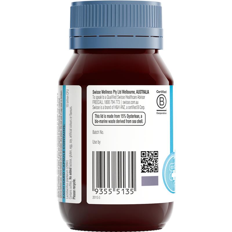 Swisse Ultibiotic Daily IBS Probiotic 30 Capsules