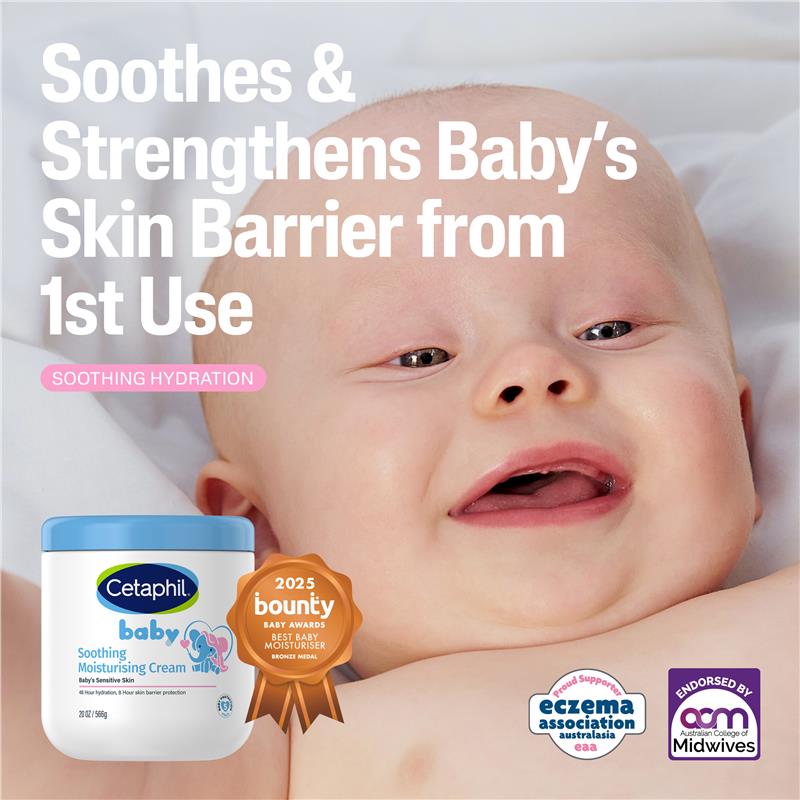 Cetaphil Baby Soothing Moisturising Cream 566g