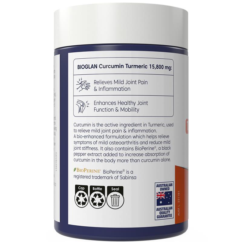 Bioglan Curcumin 90 Tablets